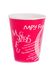 Paper cups with logo (1 pc) 280ml