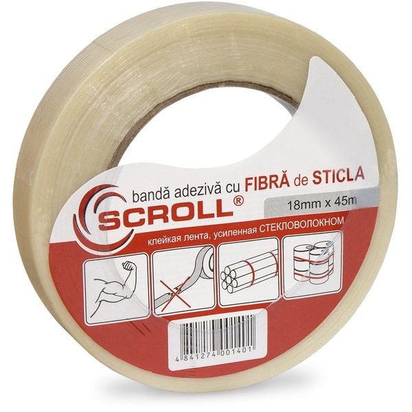 SCROLL "FIBRE de STICLA" 18mm*45m ID999MARKET_5927852 foto