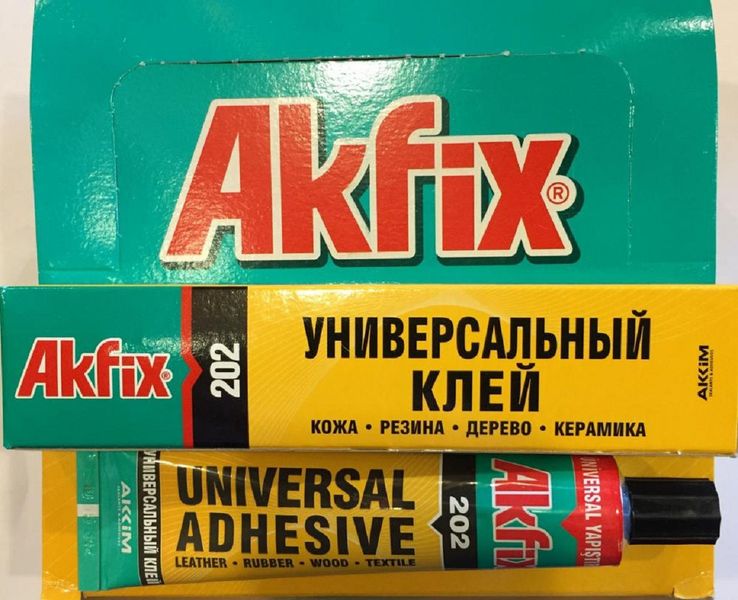 AKFIX 202 UNIVERSAL CONTACT ADHESIVE 50g ID999MARKET_6683830 фото