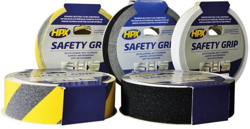 HPX SAFETY GRIP - Anti-sliptape black 25mm*5m