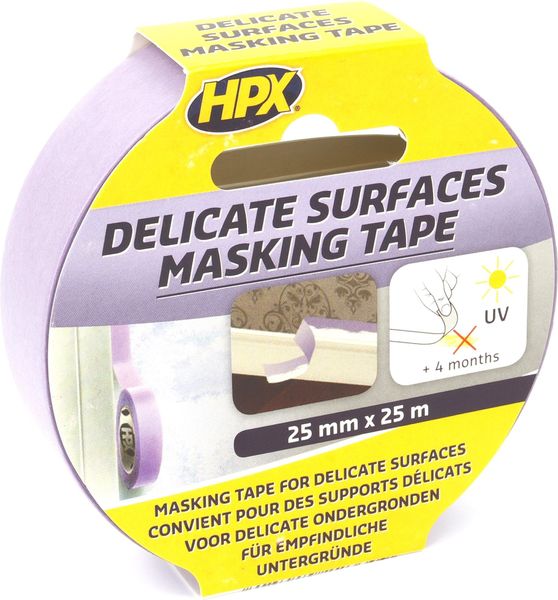 HPX 4800 25*25 Banda de mascare pentru suprafețe delicate UV-stabila + 60 С ID999MARKET_6773440 foto