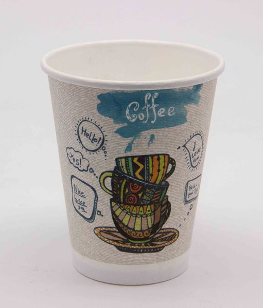 Paper cups with standard pictures (50 pcs)