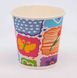 Paper cups with standard pictures (50 pcs)