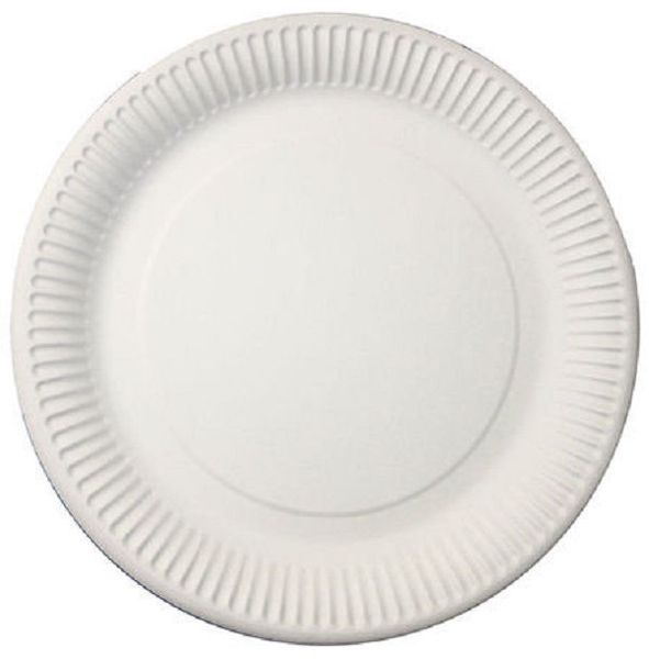 Paper plate (white\argint)