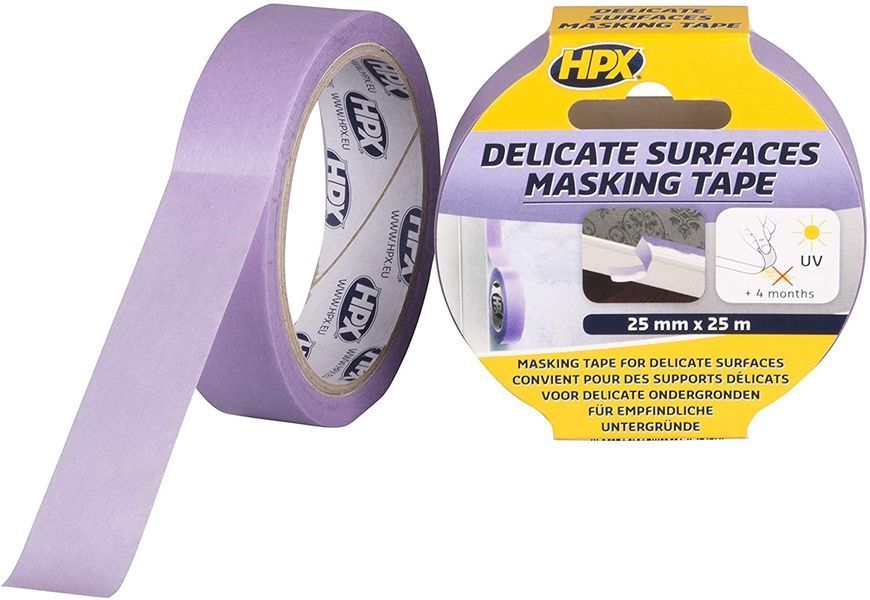 HPX 4800 19*25 Masking tape for delicate surfaces UV-stable + 60 С
