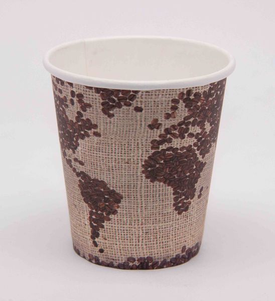 Paper cups with standard pictures (50 pcs) 280ml