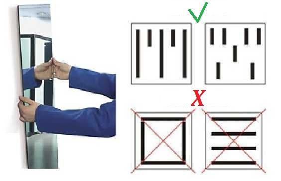 SCROLL MIRROR Double sided foam tape 1mm*9mm*25m